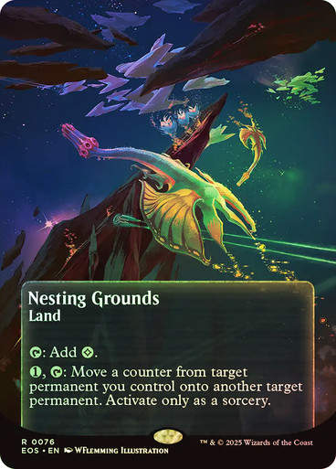 Nesting Grounds (EOS) (76) / Borderless / Foil