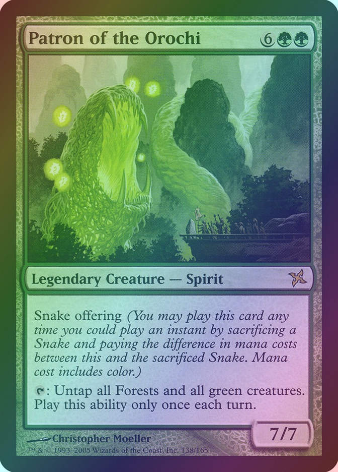 Patron of the Orochi (BOK) (138) / Foil