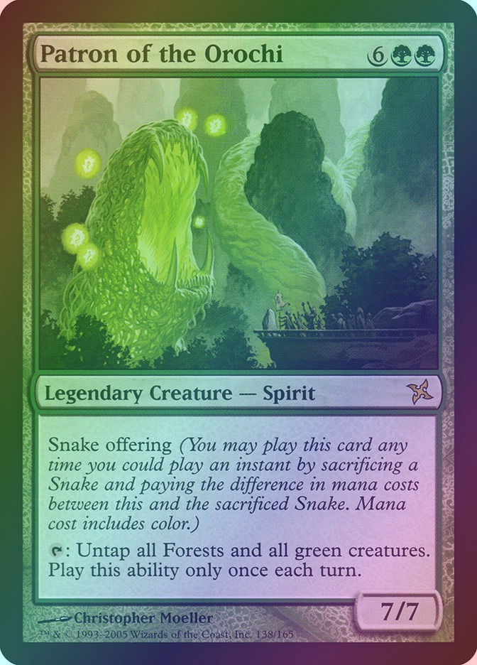 Patron of the Orochi (BOK) (138) / Foil