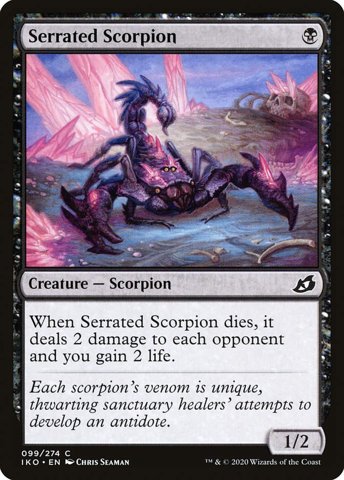 Serrated Scorpion (IKO) (99)