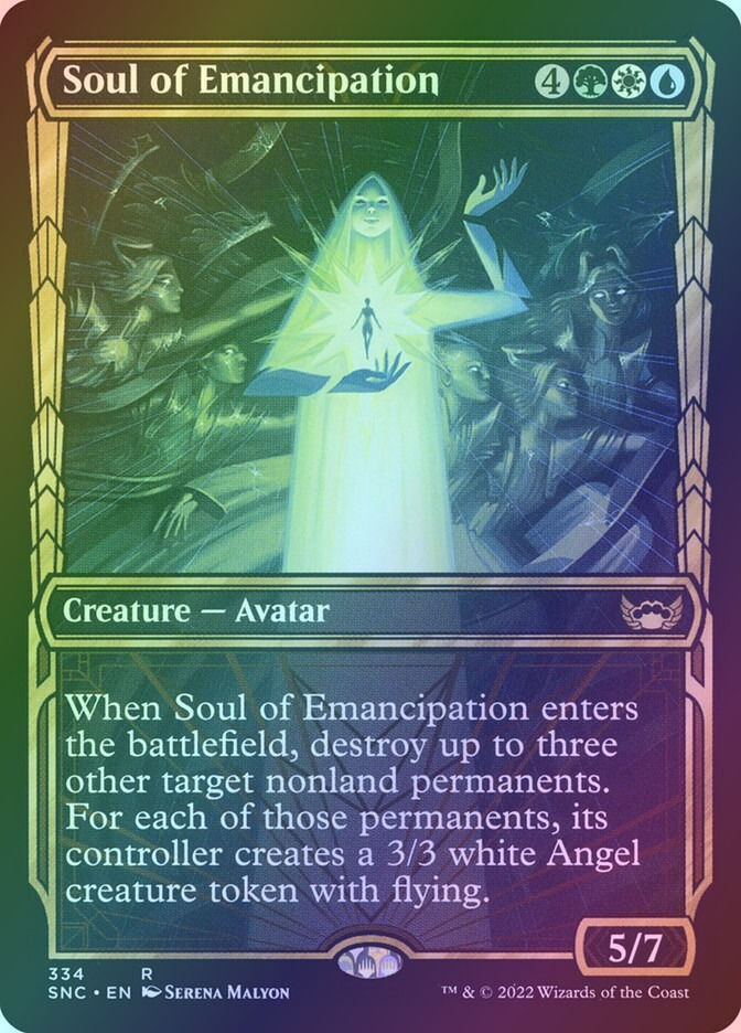 Soul of Emancipation (SNC) (334) / Showcase / Foil