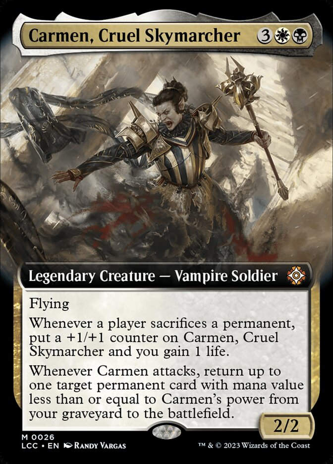 Carmen, Cruel Skymarcher (LCC) (26) / Extended Art