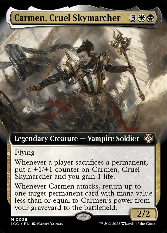 Carmen, Cruel Skymarcher (LCC) (26) / Extended Art