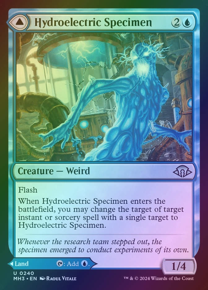 Hydroelectric Specimen // Hydroelectric Laboratory (MH3) (240) / Foil