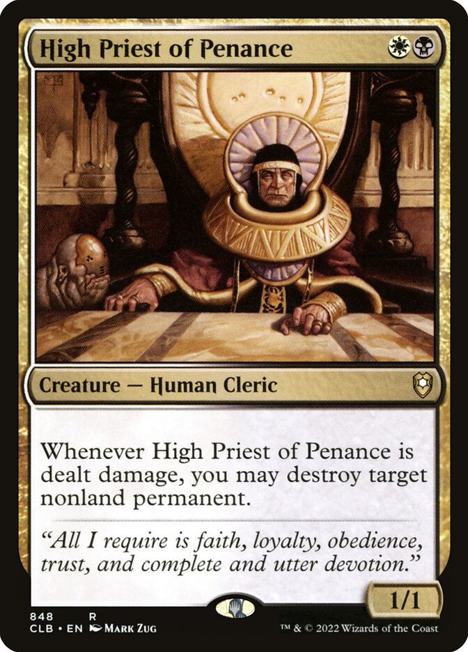 High Priest of Penance (CLB) (848)