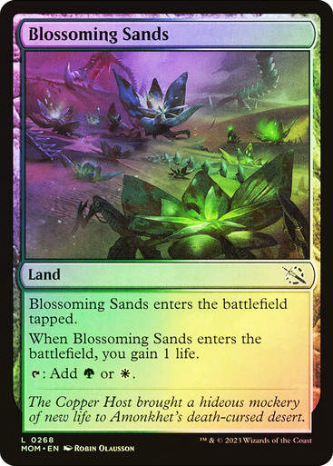 Blossoming Sands (mom) / Foil