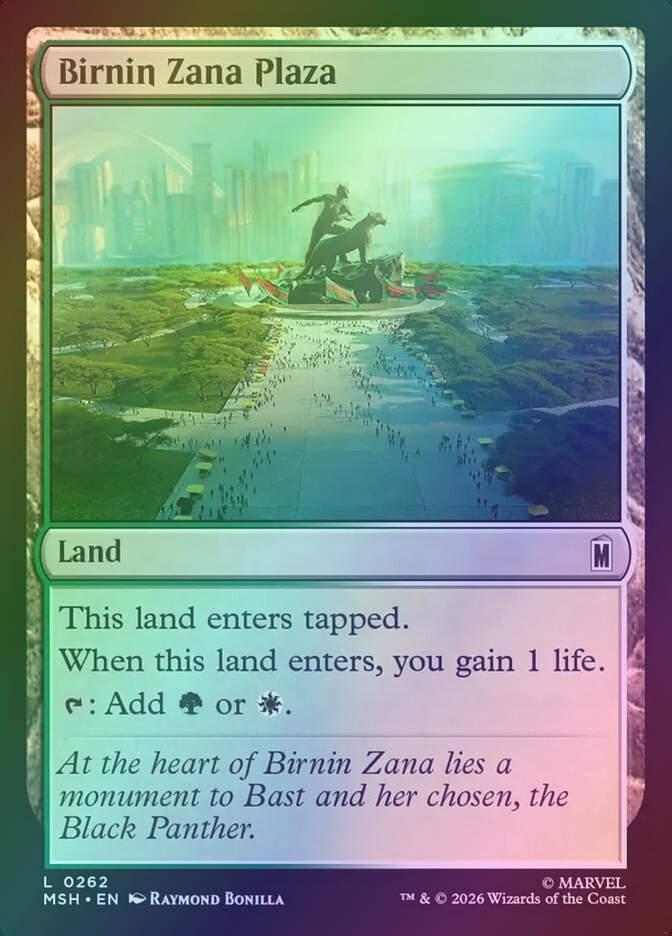 Birnin Zana Plaza (MSH) (262) / Foil