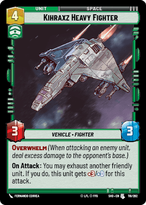 Kihraxz Heavy Fighter (SHD_#118/262) / Foil