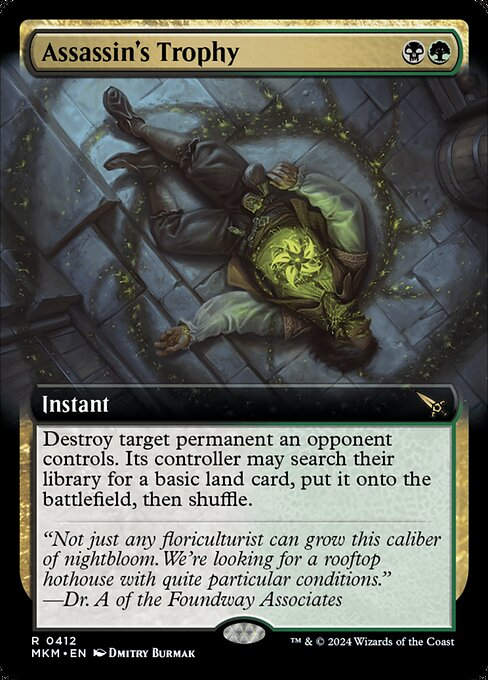Assassin's Trophy (mkm) (412) / Extended Art