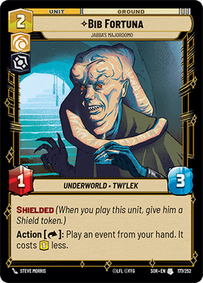 Bib Fortuna - Jabba's Majordomo (SOR_#177/252)