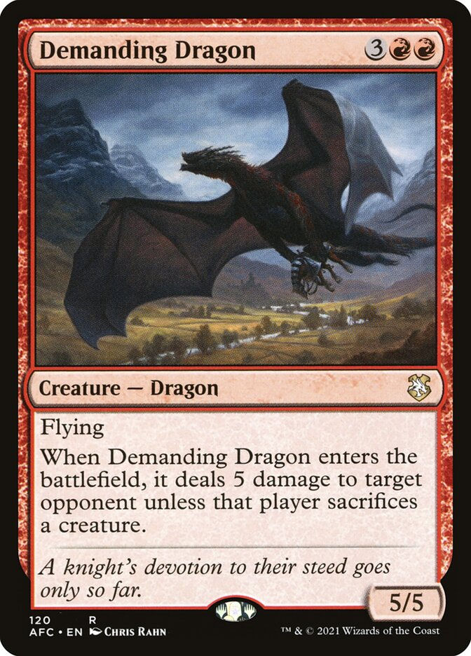 Demanding Dragon (AFC) (120)