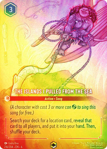 The Islands I Pulled From The Sea (Enchanted)