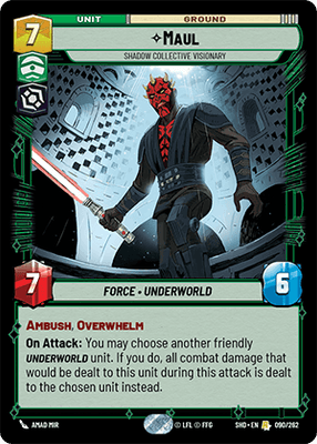 Maul - Shadow Collective Visionary (SHD_#090/262) / Foil