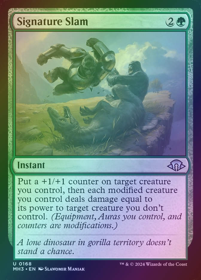 Signature Slam (MH3) (168) / Foil