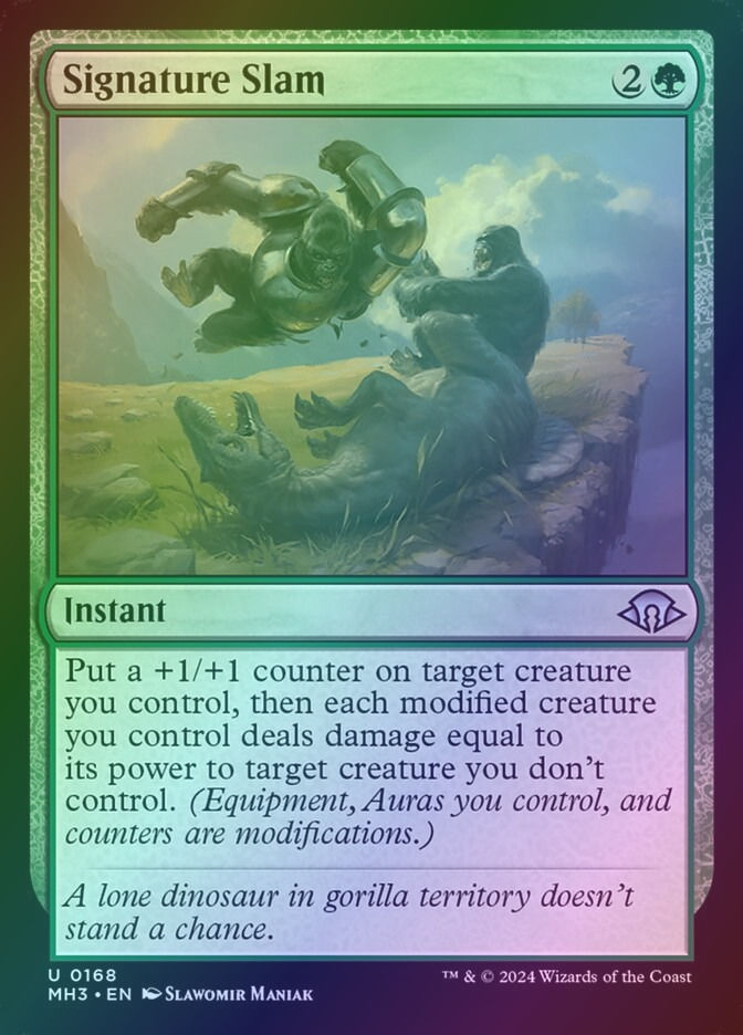 Signature Slam (MH3) (168) / Foil