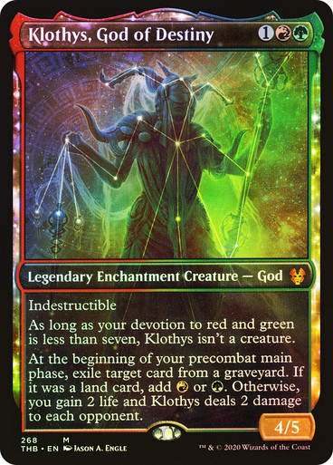Klothys, God of Destiny (THB) (268) / Showcase / Foil