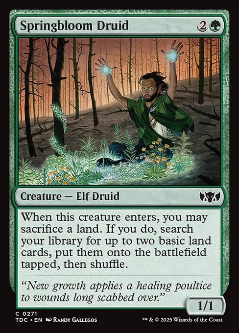 Springbloom Druid (TDC) (271)