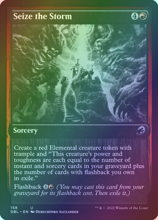 Seize the Storm (DBL) (158) / Foil