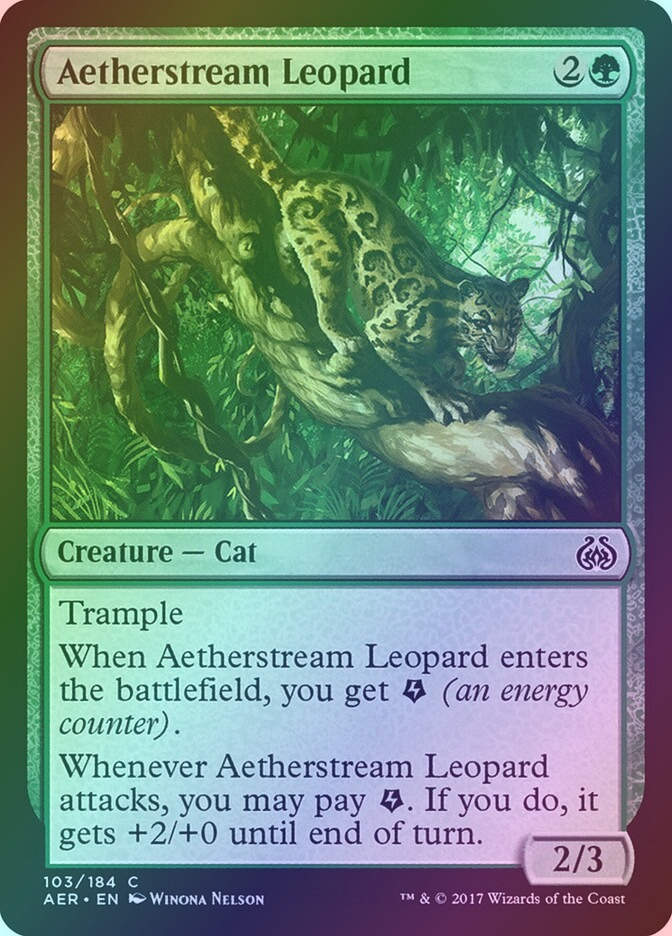 Aetherstream Leopard (AER) (103) / Foil