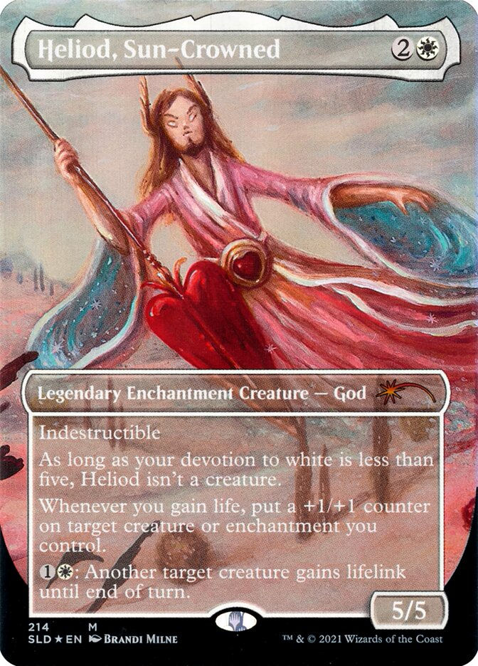 Heliod, Sun-Crowned (SLD) (214) / Borderless