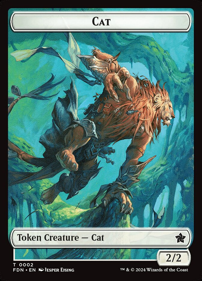 Cat // Cat (TFDN) (2 // 1) — cara 1 de 2