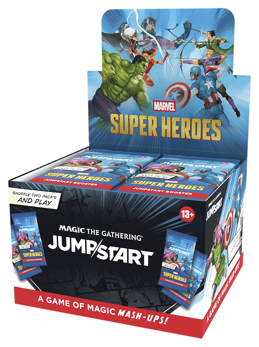 Marvel Super Heroes Jumpstart Booster Box — cara 1 de 2