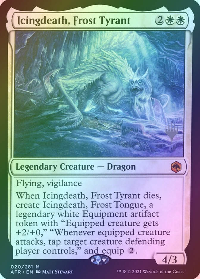 Icingdeath, Frost Tyrant (PAFR) (20p) / Foil