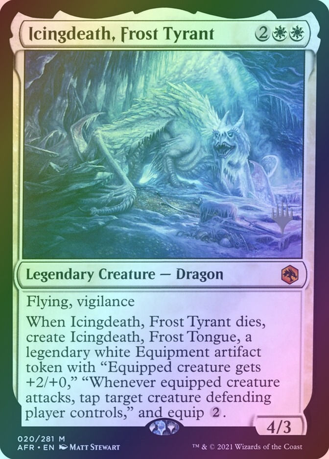 Icingdeath, Frost Tyrant (PAFR) (20p) / Foil