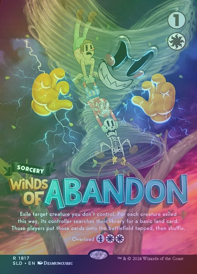 Winds of Abandon (SLD) (1817) / Borderless / Foil