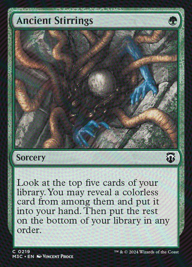 Ancient Stirrings (M3C) (219) / Ripple Foil