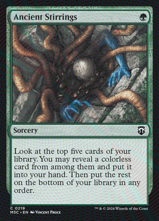 Ancient Stirrings (M3C) (219) / Ripple Foil