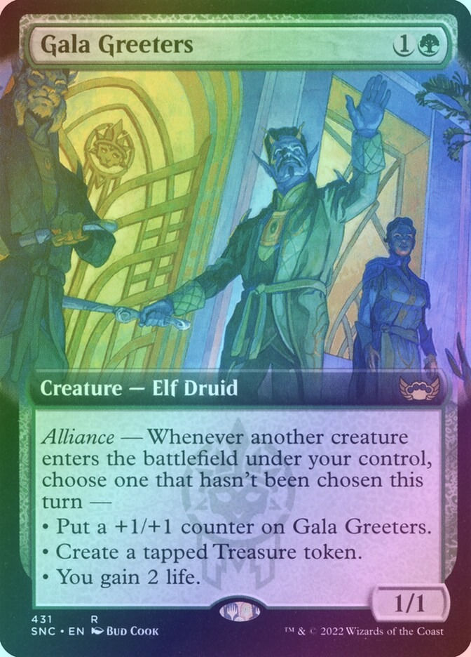 Gala Greeters (SNC) (431) / Extended Art / Foil