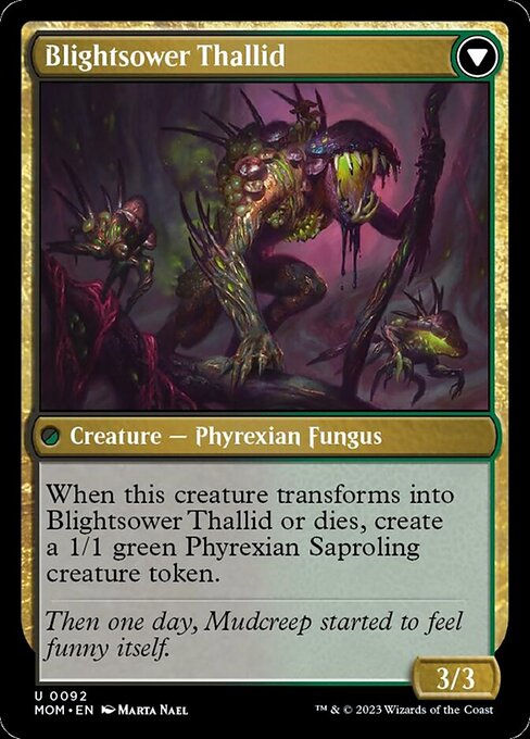 Blightreaper Thallid // Blightsower Thallid (mom) — cara 2 de 2