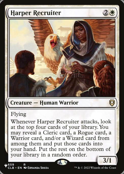 Harper Recruiter (PLST) (CLB-659)