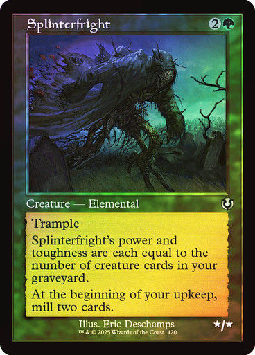 Splinterfright (INR) (420) / Foil Retro