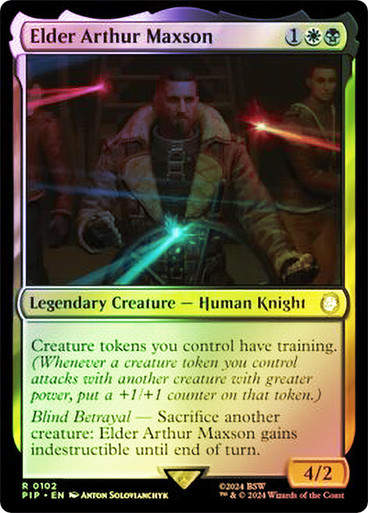 Elder Arthur Maxson (pip) (102) / Foil
