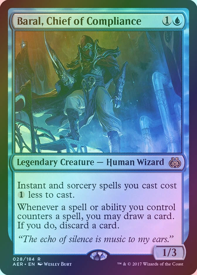 Baral, Chief of Compliance (AER) (28) / Foil