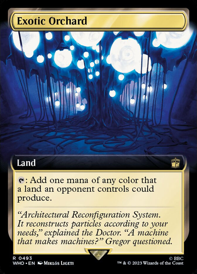 Exotic Orchard (WHO) (493) / Extended Art