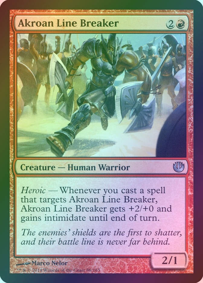Akroan Line Breaker (JOU) (88) / Foil