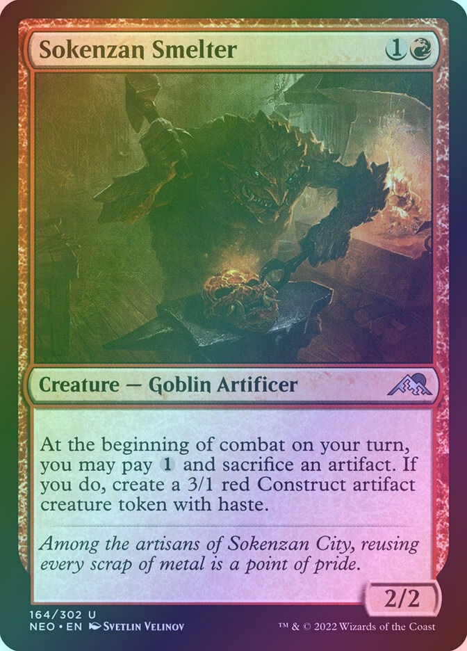Sokenzan Smelter (NEO) (164) / Foil