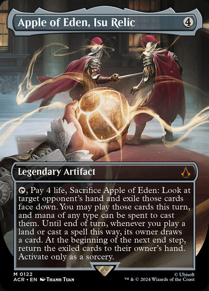 Apple of Eden, Isu Relic (ACR) (122) / Borderless