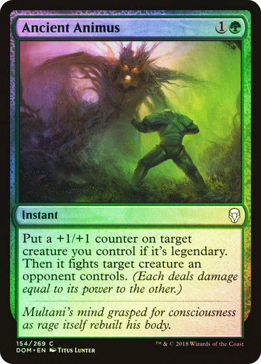Ancient Animus (DOM) (154) / Foil