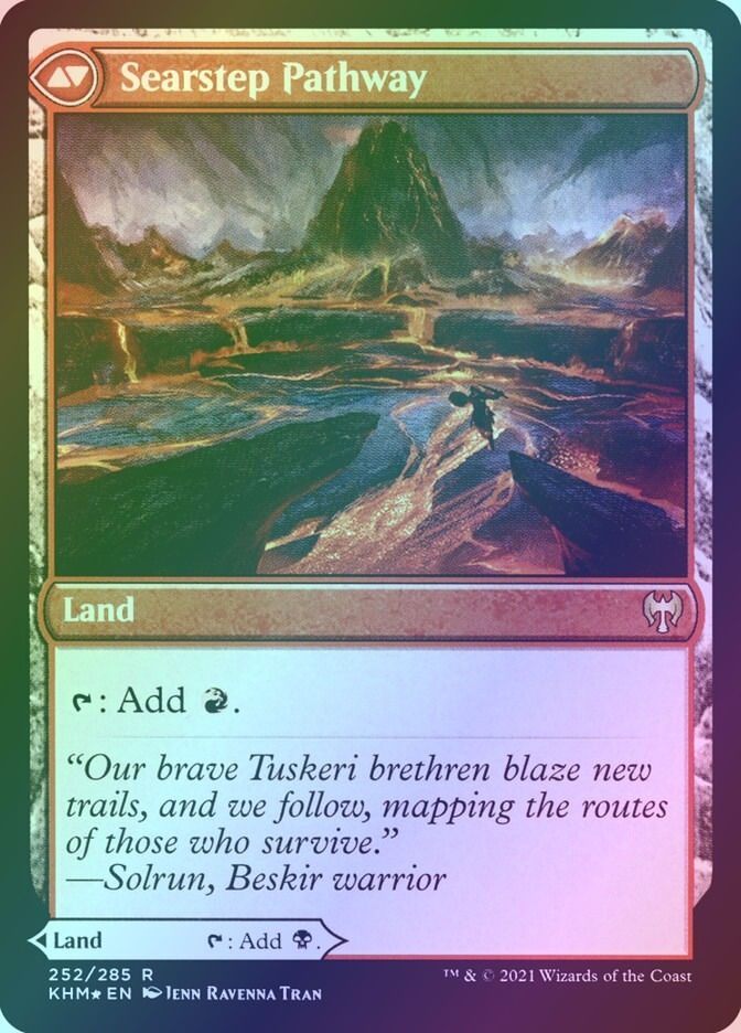 Blightstep Pathway // Searstep Pathway (PKHM) (252s) / Foil — cara 2 de 2