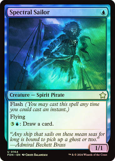 Spectral Sailor (FDN) (164) / Foil