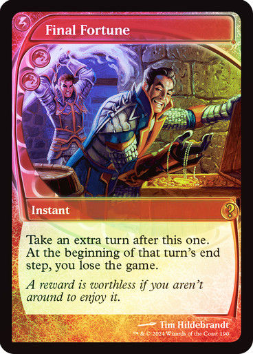Final Fortune (MB2) (190) / Foil