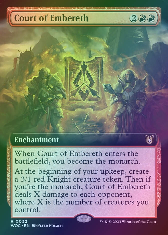 Court of Embereth (WOC) (32) / Extended Art / Foil