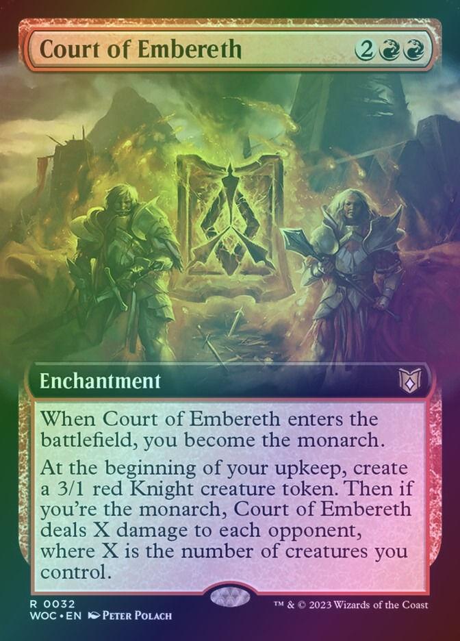 Court of Embereth (WOC) (32) / Extended Art / Foil