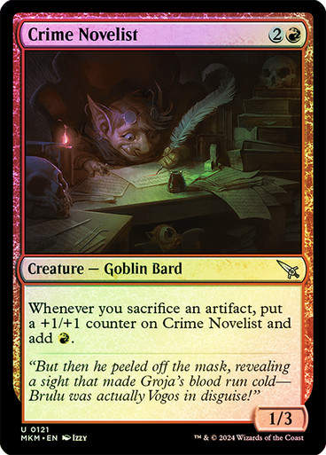 Crime Novelist (mkm) (121) / Foil