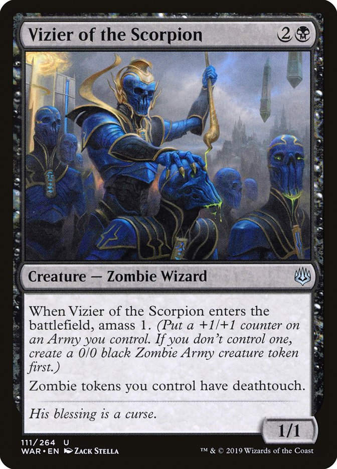 Vizier of the Scorpion (WAR) (111)