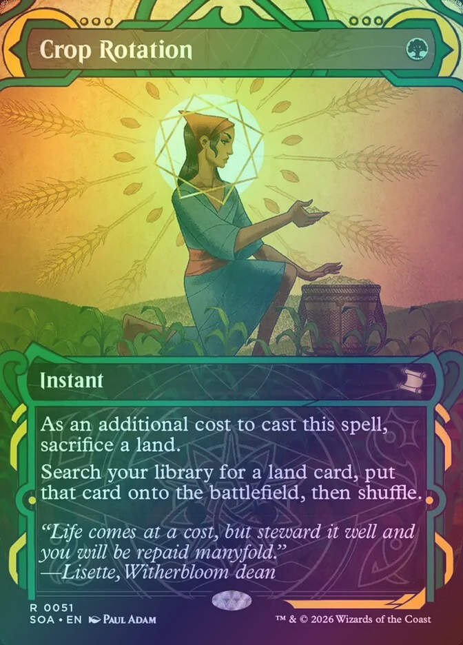 Crop Rotation (SOA) (51) / Borderless / Showcase / Foil